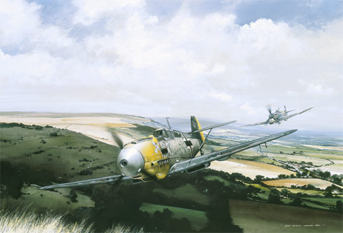 The Chase - Scenes of the Battle of Britain print