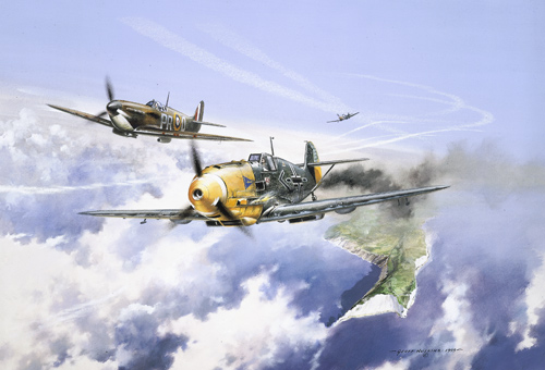 Battle above the Clouds - Collector's Edition print