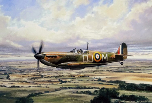 Spitfire on Patrol - Collector's Edition print