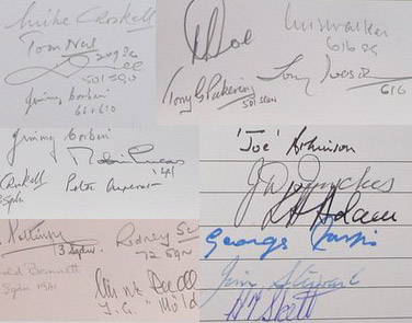 Pilot signatures